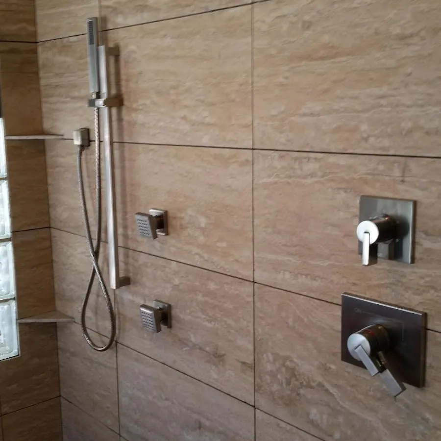 Shower fixture installation for Water Heater Replacement in Ojus